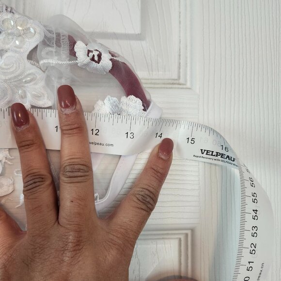 Girls White Dress Baptism Christening Gown Guardian Angel Cape Sz 2 - Picture 9 of 13